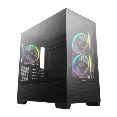 Carcasa DeepCool CG380 3F Mini Tower, tempered glass Carcasa DeepCool CG380 3F Mini Tower, tempered glass