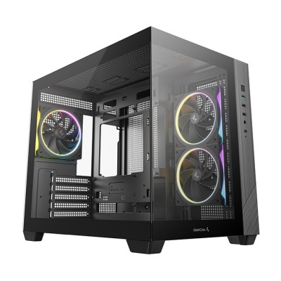Carcasa DeepCool CG330 3F Mini Tower, tempered glass Carcasa DeepCool CG330 3F Mini Tower, tempered glass