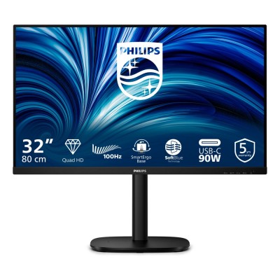 Monitor Philips 31.5 inch, 2560 x 1440 px, IPS, 100 Hz