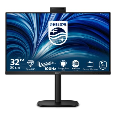 Monitor Philips 31.5 inch, 2560 x 1440 px, IPS, 100 Hz