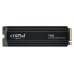SSD Crucial T705 1TB, M.2 2280, PCIe 5.0 NVMe, cu radiator