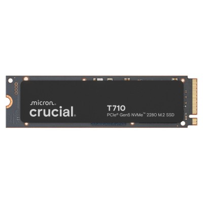 SSD Crucial T710 2TB, M.2 2280, PCIe 5.0 NVMe SSD Crucial T710 2TB, M.2 2280, PCIe 5.0 NVMe