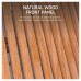 Carcasa Corsair FRAME 4000D WOOD RS Mid Tower, tempered glass