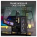 Carcasa Corsair FRAME 4000D WOOD RS Modular Mid Tower, tempered glass
