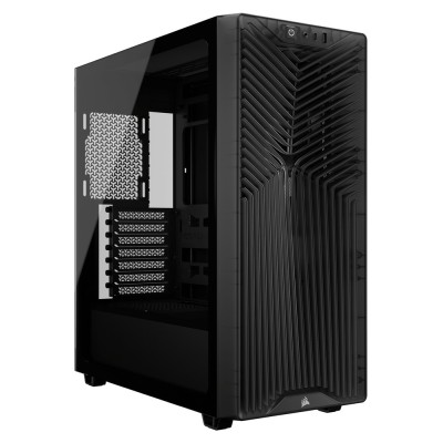 Carcasa Corsair 3200D RS Mid Tower, tempered glass, Smoke