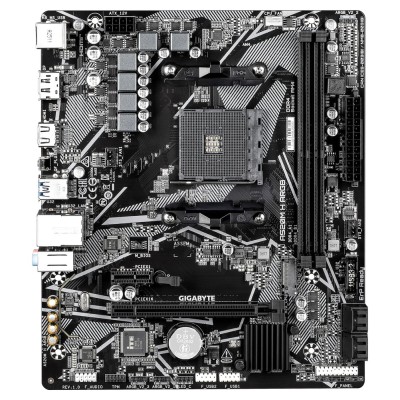Placa de baza Gigabyte A520M H ARGB Motherboard, AMD A520, AM4, mATX, DDR4