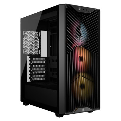 Carcasa Corsair 3200D RS ARGB Mid Tower, tempered glass Carcasa Corsair 3200D RS ARGB Mid Tower, tempered glass