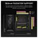 Carcasa Corsair 3200D RS Mid Tower, tempered glass Carcasa Corsair 3200D RS Mid Tower, tempered glass