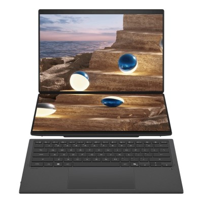 Laptop ASUS Zenbook DUO Copilot+ PC cu procesor Intel Core Ultra X9 388H până la 5.1GHz, 14" 2880 x 1800 px OLED 144Hz Touch, 32GB LPDDR5X, 2TB SSD, Intel Arc Graphics, Windows 11 Pro, Moher Gray, 2 ani Laptop ASUS Zenbook DUO Copilot+ PC cu procesor Intel Core Ultra X9 388H până la 5.1GHz, 14" 2880 x 1800 px OLED 144Hz Touch, 32GB LPDDR5X, 2TB SSD, Intel Arc Graphics, Windows 11 Pro, Moher Gray, 2 ani