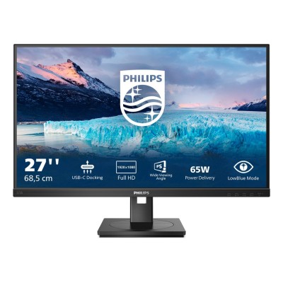 Monitor Philips 273S1/00 27 inch, 1920 x 1080 px, IPS, 75 Hz Monitor Philips 273S1/00 27 inch, 1920 x 1080 px, IPS, 75 Hz