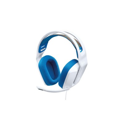 Casti Logitech G335 Over-ear Gaming, cu fir, Jack 3.5mm, cu microfon, Alb Casti Logitech G335 Over-ear Gaming, cu fir, Jack 3.5mm, cu microfon, Alb