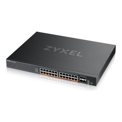 Switch Zyxel XMG2230-28HP 28 porturi 2.5G Administrabil, PoE++, + 4 SFP+ uplink, Rack 19