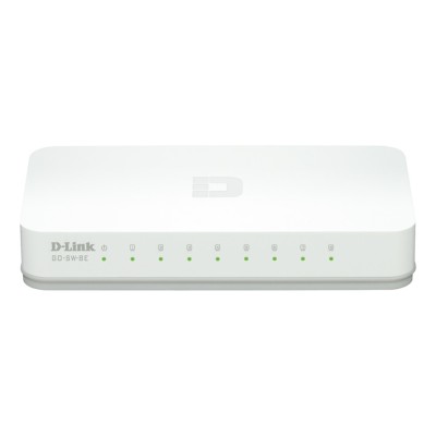 Switch D-Link GO-SW-8E/E 8 porturi 10/100 Neadministrabil Switch D-Link GO-SW-8E/E 8 porturi 10/100 Neadministrabil