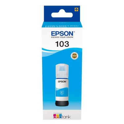 Cartus Cerneala Epson 103 EcoTank Cyan 70ml