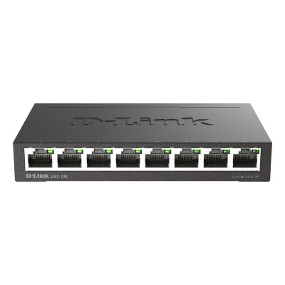 Switch D-Link DGS-108 8 porturi Gigabit Neadministrabil Switch D-Link DGS-108 8 porturi Gigabit Neadministrabil