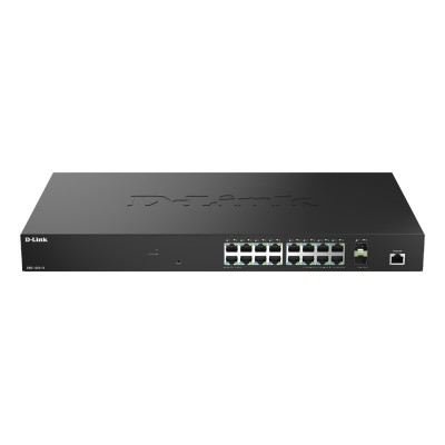 Switch D-Link DMS-1250-18/E 16 porturi 2.5G Administrabil + SFP+ uplink, Rack 19 Switch D-Link DMS-1250-18/E 16 porturi 2.5G Administrabil + SFP+ uplink, Rack 19