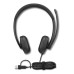 Casti Lenovo VoIP Headset 5000 On-ear Birou, cu fir, cu microfon Casti Lenovo VoIP Headset 5000 On-ear Birou, cu fir, cu microfon