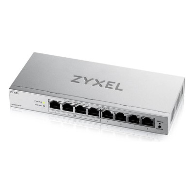 Switch Zyxel GS1200-8HPV3-EU0101F GS1200-8HPV3 8 porturi Gigabit Administrabil, PoE+ Switch Zyxel GS1200-8HPV3-EU0101F GS1200-8HPV3 8 porturi Gigabit Administrabil, PoE+
