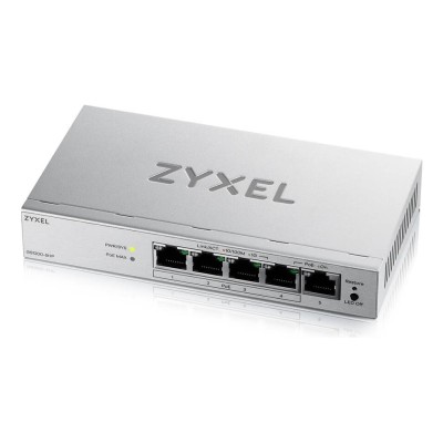Switch Zyxel GS1200-5HPV3-EU0101F GS1200-5HPV3 5 porturi Gigabit Administrabil, PoE+ Switch Zyxel GS1200-5HPV3-EU0101F GS1200-5HPV3 5 porturi Gigabit Administrabil, PoE+