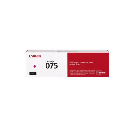 Toner Canon CRG075 Magenta, 1300 pagini Toner Canon CRG075 Magenta, 1300 pagini