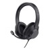Casti Trust Ayda Max Over-ear, cu fir, cu microfon tip boom