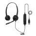 Casti AXTEL Business Duo On-ear Birou, cu fir, ANC, cu microfon, Negru Casti AXTEL Business Duo On-ear Birou, cu fir, ANC, cu microfon, Negru