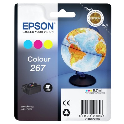 Cartus Cerneala Epson T2670 Tricolor 6.7ml/200 pagini Cartus Cerneala Epson T2670 Tricolor 6.7ml/200 pagini