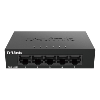 Switch D-Link DGS-105GL/E 5 porturi Gigabit Neadministrabil Switch D-Link DGS-105GL/E 5 porturi Gigabit Neadministrabil