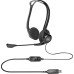 Casti Logitech Pc 960 Oem On-ear Birou, cu fir USB-A, cu microfon Casti Logitech Pc 960 Oem On-ear Birou, cu fir USB-A, cu microfon