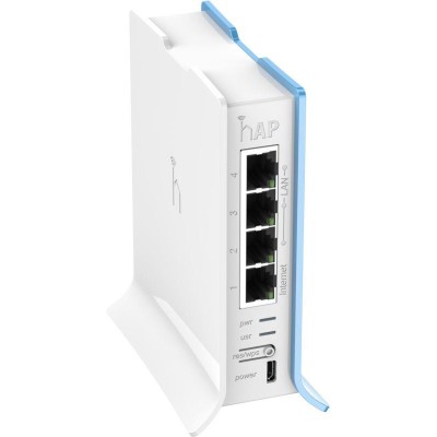 Access Point Mikrotik RB941-2ND-TC interior, Wi-Fi 4 2.4 GHz 300 Mbps, Controller