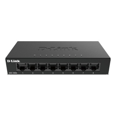 Switch D-Link DGS-108GL/E 8 porturi Gigabit Neadministrabil Switch D-Link DGS-108GL/E 8 porturi Gigabit Neadministrabil