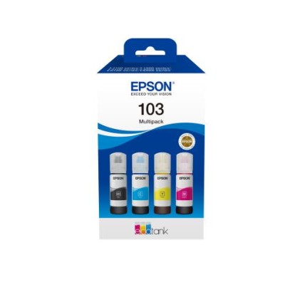 Cartus Cerneala Epson 103 EcoTank Multipack 4 culori 70ml Cartus Cerneala Epson 103 EcoTank Multipack 4 culori 70ml