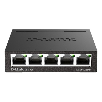 Switch D-Link DGS-105/E 5 porturi Gigabit Neadministrabil Switch D-Link DGS-105/E 5 porturi Gigabit Neadministrabil