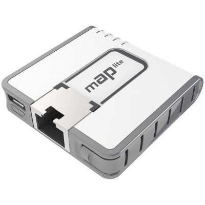 Access Point Mikrotik RBMAPL-2ND interior, Wi-Fi 4 Single Band 2.4 GHz 300 Mbps, PoE