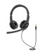 Casti AXTEL Voice PC28 Duo NC On-ear Birou, cu fir, cu microfon, Negru
