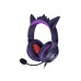 Casti Razer Kraken Kitty V2 Pokemon Over-ear Gaming, Wireless + Bluetooth + cablu, ANC, cu microfon, Roz Casti Razer Kraken Kitty V2 Pokemon Over-ear Gaming, Wireless + Bluetooth + cablu, ANC, cu microfon, Roz
