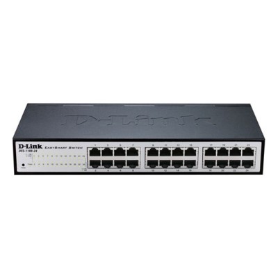 Switch D-Link DGS-1100-24V2/E 24 porturi Gigabit Administrabil, Rack 19 Switch D-Link DGS-1100-24V2/E 24 porturi Gigabit Administrabil, Rack 19