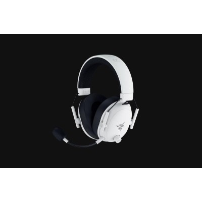 Casti Razer Blackshark V3 Over-ear Gaming, Wireless + Bluetooth + cablu, ANC, cu microfon, Alb Casti Razer Blackshark V3 Over-ear Gaming, Wireless + Bluetooth + cablu, ANC, cu microfon, Alb