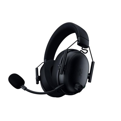 Casti Razer Blackshark V3 Over-ear Gaming, Wireless + Bluetooth + cablu, ANC, cu microfon, Negru Casti Razer Blackshark V3 Over-ear Gaming, Wireless + Bluetooth + cablu, ANC, cu microfon, Negru