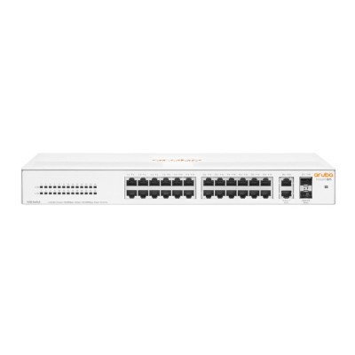 Switch HPE 26 porturi Gigabit Neadministrabil + SFP+ uplink, Rack 19