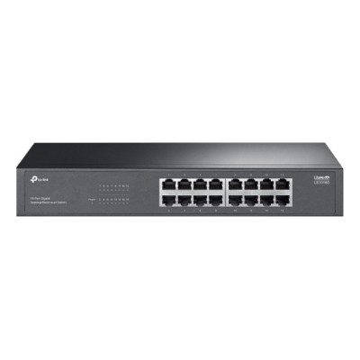 Switch TP-Link LS1016G 16 porturi Gigabit Neadministrabil, Rack 19 Switch TP-Link LS1016G 16 porturi Gigabit Neadministrabil, Rack 19