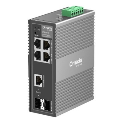 Switch TP-Link IES206G 6 porturi Gigabit Administrabil + SFP uplink Switch TP-Link IES206G 6 porturi Gigabit Administrabil + SFP uplink
