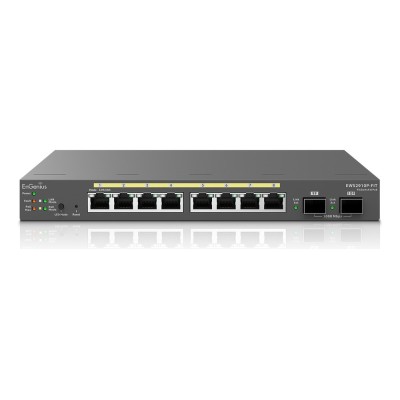 Switch ENGENIUS EWS2910P-FIT 8 porturi Gigabit Administrabil, PoE, + SFP uplink, Rack 19 Switch ENGENIUS EWS2910P-FIT 8 porturi Gigabit Administrabil, PoE, + SFP uplink, Rack 19