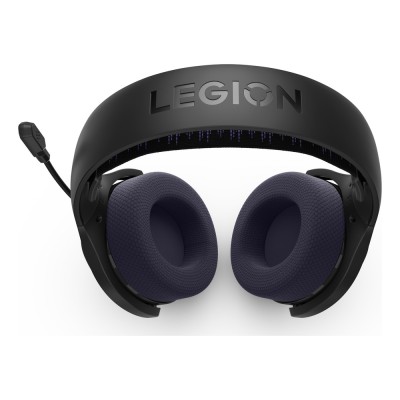 Casti Lenovo Legion H410 Over-ear Gaming, Wireless 2.4 GHz + Bluetooth, cu microfon Casti Lenovo Legion H410 Over-ear Gaming, Wireless 2.4 GHz + Bluetooth, cu microfon