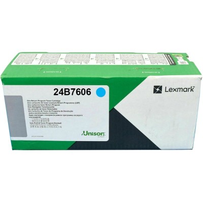 Toner Lexmark 24B7606 Cyan (XXL), 12.000 pagini Toner Lexmark 24B7606 Cyan (XXL), 12.000 pagini