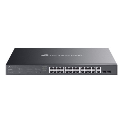 Switch TP-Link ES228GMP 26 porturi Gigabit Administrabil, PoE+, + SFP uplink, Rack 19 Switch TP-Link ES228GMP 26 porturi Gigabit Administrabil, PoE+, + SFP uplink, Rack 19