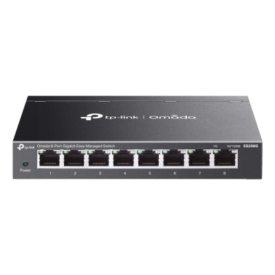 Switch TP-Link ES208G 8 porturi Gigabit Administrabil Switch TP-Link ES208G 8 porturi Gigabit Administrabil