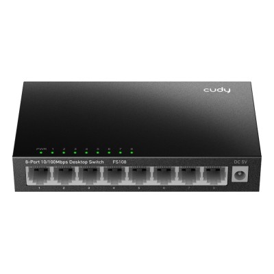 Switch CUDY FS108 8 porturi 10/100 Neadministrabil Switch CUDY FS108 8 porturi 10/100 Neadministrabil