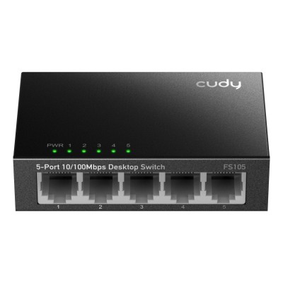 Switch CUDY FS105 5 porturi 10/100 Neadministrabil Switch CUDY FS105 5 porturi 10/100 Neadministrabil