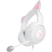 Casti Razer Kraken Kitty V2 Over-ear Gaming, cu fir USB-A, cu microfon, Alb